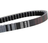 Trkimal 669-18-30 CVT Drive Belt for GY6 49cc 50cc 139QMB Engine ROKETA JMSTAR TAOTAO JONWAY Baja Tank Scooter Moped ATV Go Kart (669-18-30)