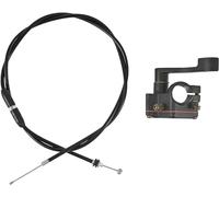 Trkimal 7/8'' 22mm Metal Thumb Throttle Cable Accelerator Handle Assembly for Chinese 50cc 70cc 90cc 110cc 125cc 250cc ATV Quad Go Kart TaoTao Pit Bike