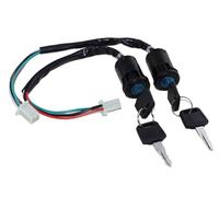 Trkimal Ignition Switch with Key 4 Pin Wire for Quad Super Pocket Dirt Bike ATV Scooters 50cc 70cc 90cc 110cc 125cc 150cc 200cc 250cc TaoTao Buyang Coolsport Kazuma Sunl Coolster