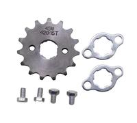 Trkimal Motorcycle Front Sprocket for 50cc 70cc 90cc 110cc 125cc Dirt Pit Bike Mini Bike TaoTao Roketa Coolster Sunl Lifan Loncin ATV Quad 4 Wheeler Moped (20MM, 420-15T)