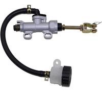 TRKIMAL Rear Brake Master Cylinder Reservoir Compatible 50cc 70cc 90cc 110cc 125cc Yerf Dog 150cc Arctic Cat 700 EFI 2006 ATV/Chinese Dirt Bike/Pit Bike ATC 250R Raptor 660 660R GSXR600 GSXR750