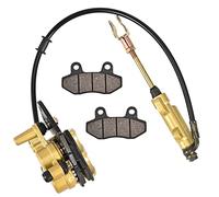 Trkimal Rear Foot Disc Brake Master Cylinder Assembly for Chinese ATV Apollo Atomik Ssr Pit Dirt Bike Buggies Go kart 50cc 70cc 90cc 110cc 125cc (A Rear Master Cylinder)