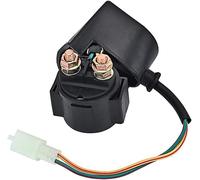 Trkimal Starter Solenoid Relay for 4-Stroke GY6 Engine 50cc 125cc 150cc 200cc 250cc Scooters Go Kart ATV Dirt Bikes Dne Buggys Quad 4 Wheeler Pit Bike Moped Roketa SSR Sunl Coolster Tao tao