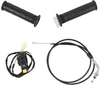 Trkimal Throttle Cable 7/8" 22mm Handlebar Grip Throttle Cable Kill Switch Set For 49cc to 80cc Engine Parts Motorized Bicycle Push Bike