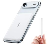 TRKOY Magnetic Portable Charger, Ultra-Slim Wireless Power Bank with USB-C Charging Lighting Input, Magnetic Power Bank Battery Pack for iPhone, Compatible with iPhone 16/15/14/13/12 All Series