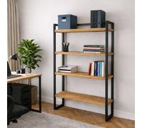 TRL Handmade Furniture Rustic Oak Bookcase - 150Cm(L)