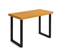 TRL Handmade Furniture Solid Oak Staved Desk - Natural in Light Oak | Size: 140 cm x 60 cm TRL Handmade Furniture Light Oak 140 cm x 60 cm