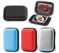 TRLREQ Set of 4,Playing Cards Case for UNO, Card Game Case, Practical Playing Card Game Box Holder Storage Box