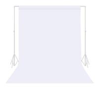 TRLYC White Photography Backdrops 10x20 FT Seamless Background for Studio