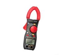 TRMS Clamp Meter 500A Digital Multimeter with Inrush Current Measurement NCV Live Wire Detector for Electricians 185mm(Red)