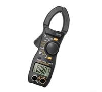 TRMS Clamp Meter 500A Digital Multimeter with Inrush Current Measurement NCV Live Wire Detector for Electricians 185mm(black)