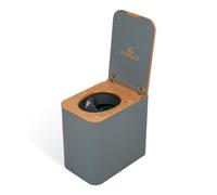 TROBOLO SilvaBlœm composting Toilet, Modern Wooden Urine Diverting Dry Toilet