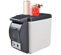 Trochate Car Portable Freezer,Electric Cooler,Small Car Refrigerator,6 Liter,12 V For RV,Thermoelectric Cooling,Compact Cooling Box