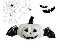 Trochate Halloween Pumpkin Shaped Throw Pillow, Spooky Decorative Halloween Cushion Pillow, Soft Comfortable Spooky Stuffed Plush Party Favors for Dining Room Bedroom Home Desk Car Couch Sofa Bed