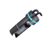 Trochate Hand Shower Holder, Slide Bar Shower Sprayer Holder with Hook, No Drilling Sprayer Stand for Bathroom Kids Hotel Seniors Disabled Gym Adults Public Changing Rooms