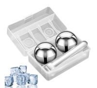 Trochate Ice Cubes for Whiskey | 55mm Reusable Round Whiskey Rocks,Kitchen Equipment for Parties Camping Kitchen Cocktails Boyfriend Wine Beer