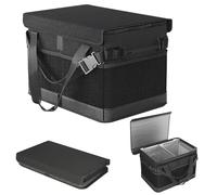 Trochate Insulated Picnic Bag,Portable Foldable Tote | Reusable Lunch Box | for Travel Park Outdoor Recreation Barbecue Family Beach Camping Road-Trip