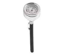 Trochate Motorcycle Tank Cap,0-200Celsius Digital Display Indicator - Motorbike Matte Metal Tank Cover | for Highway Travel Outdoor Driving Long Trips Commuting Riding Off Road