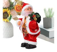 Trochate Musical Santa Claus,Hips Shaking Electric Figurine | Singing Dancing Santa Claus,for Kids Adults Teens Home Decor Nursery Winter Apartment Birthday Party Bedroom