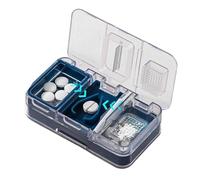 Trochate Pill Cutter Splitter | Double-Layer Medicine Splitter,Weekly Tablets Cutter Box for Nurses School Camping Business Home Hospital Work Adults Kids Elderly