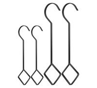 Trochate Plant Hanger Indoor Hook | Metal Heavy Duty Plant Extension Hooks - Rhombus Design Organizer Tool, Home Decoration for Garden Flower Baskets Bird Cages