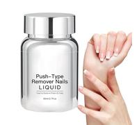 Trochate Press on Nail Glue Remover - Glue off for Press on Fingernail Tips - Fast Acting Fake Fingernail Dissolver Manicure Tool for Women Girls Professional Enthusiasts Decorators