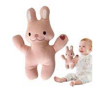 Trochate Rabbit Plush, Sleep Buddy, Calming Soft Soother Washable Cute for Toddler Nursery Baby Easter Security Birthday