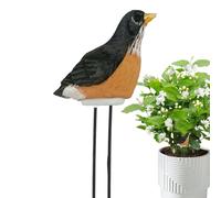 Trochate Soil Moisture Tester - Bird-Shaped Plant Moisture Meter | Intelligent Plant Hygrometer Resin Garden Decoration for Farm Orchard Greenhouse Lawn Yard Indoor Home Bonsai Potted Agriculture