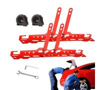Trochate Wheel Alignment Tool | Heavy Duty Toe Plates,Wheel Accessories Parts for Car Vehicle Bike Moto Boat Garage Repair Workshop Home Industrial Commercial