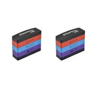 Trodat 3-in-1 Teacher Stamp for Marking Children's Schoolwork and Homework - Version 1, 65x52x22mm (Pack of 2)