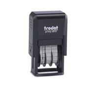 Trodat Printy 4810 Budget Mini Dater Stamp Self-Inking - Black