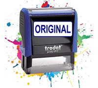 Trodat 4912 Professional Ink Pad - Pre-determined Text - 47 x 18 mm - 19 Designs Available (Original)