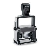 Trodat 5558 Professional Number Stamp, 8 Ribbons, 5 mm Writing Height, Black