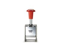 Trodat Numbering Machine 5756M Silver, Red