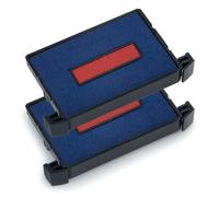 Trodat Swop Pads 6/4750/2 Replacement Ink Pads - Red/Blue