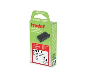 Trodat 6/4911/SS Ink cartridge Red