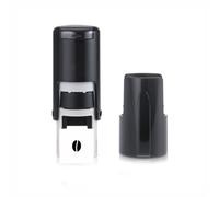 Trodat - Coffee Bean Stamp - Loyalty Card Stamper - Self-Inking - 11mm | Black ink creates clear impressions on loyalty cards to record purchases and reward returning customers.