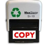 Trodat - Copy Stamp - Self-Inking Office Stamper - 24 x 7mm | Red ink creates a clear status message for identifying, organising and processing office documents.