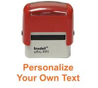 Trodat Custom office Stamp Self Inking Rubber Stamps Paid Copy Scanned Received