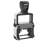 Trodat Custom Text Stamp 5203 Black 8.9 x 4.8 x 15.1 cm