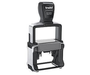 Trodat Custom Text Stamp 5203 Black 8.9 x 4.8 x 15.1 cm