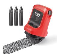 Trodat ID Protector+ Ink Roller - Identity Theft Protection Roller Stamp with Integrated Box & Letter Opener (3in1) - incl. 3 Refill Inks