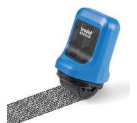 Trodat ID Protector Roller Ink Stamp - Black, none