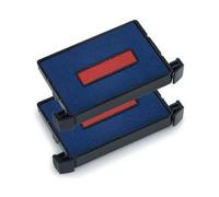 Trodat Swop Pads 6/4750/2 Replacement Ink Pads - Red/Blue