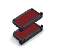 Trodat Replacement Ink Pads 6/4911 - Pack of 2 - Red Ink - for Printy 4911, 4911 Typo, 4951, 4822, 4800, 4820 and 4846