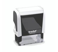 Trodat Office Printy Self-Inking Stamp 4912 COPY English text 18 x 46 mm Red & Blue Ink