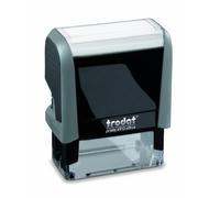Trodat Office Printy Stamp Self-inking First Class 18x46mm Red Symbol and Blue Wording - Ref 81865