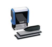 Trodat Printy 4913 Custom Stamp - DIY Self Inking Stamp Personalised By You - Can Be Changed Multiple Times - Black Ink - Max. Impression Size 57 x 21mm