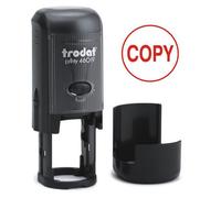 Trodat Printy 46019 Self Inking Word Stamp Copy 19Mm Diameter Red Ink - 54290