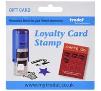 Trodat Printy 4612 Personalised Loyalty Card Self Inking Stamp Voucher, 12mm